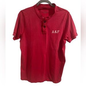 Abercrombie & Fitch Cotton Polo Style "Muscle" Shirt Embroidered, size XL